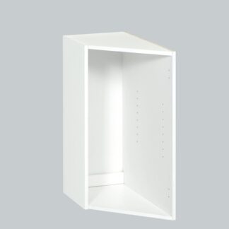 PK3HVINOVR Alakaappi vino vasen 45 - valkoinen, 870x300x568