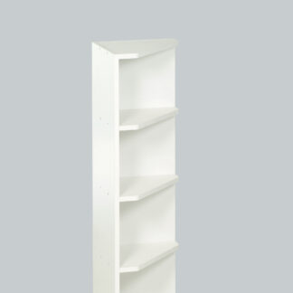 SK3VPH Viistopäätyhyllykkö - valkoinen, 990x300x288