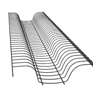 Lautashylly 363 mm hopeaepoksi