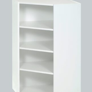 Yläkulmakaappi - valkoinen 340