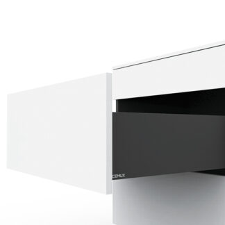 Hidastinlaatikko CX matala 86/350 harmaa